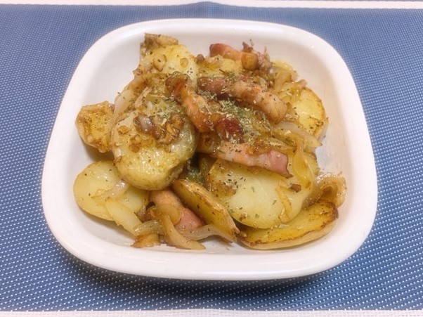 至高のジャーマンポテト作ってみた サッキーブログ